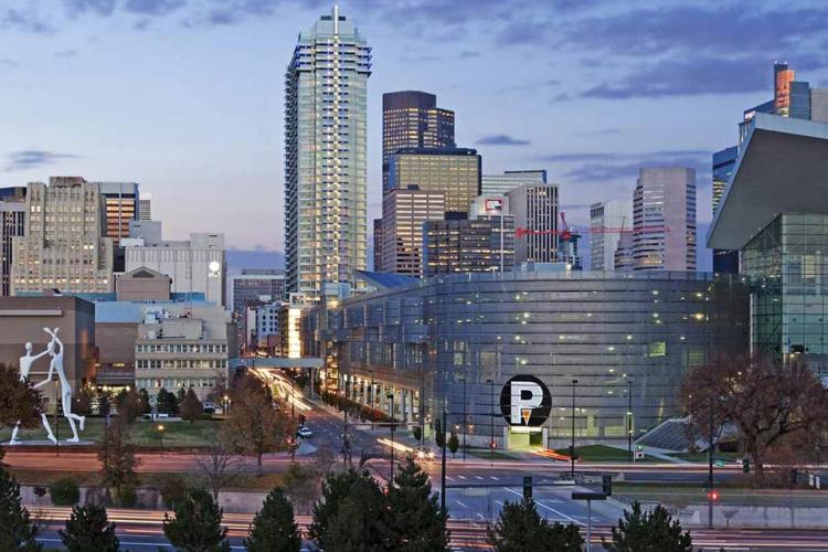 Spire Denver - View from Colorado Convention Center